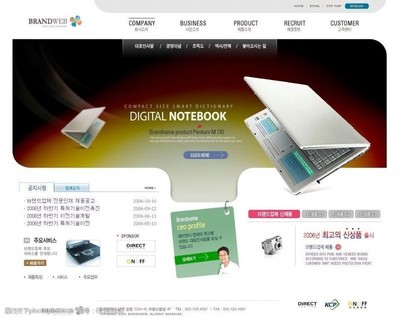 電腦公司網頁模板 計算機網頁設計的核心要素與素材指南